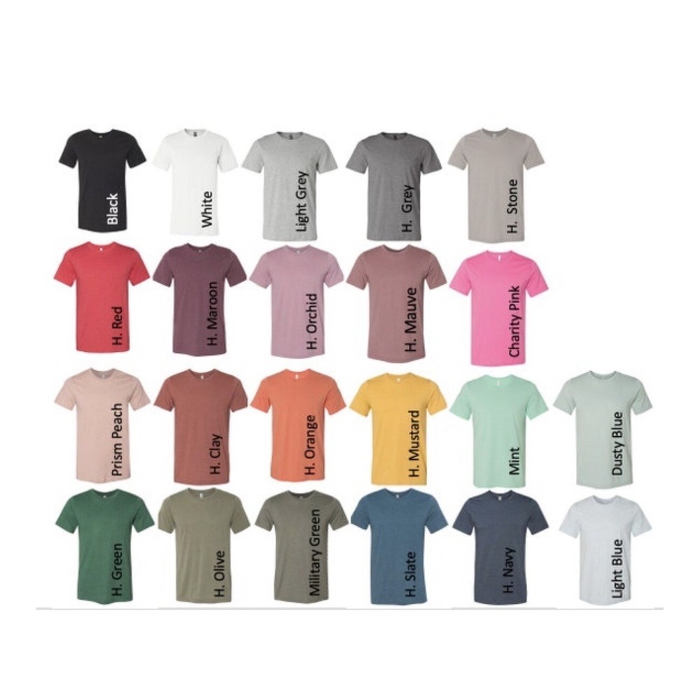 NEW JUST KEEP SWIMMING BELLA + CANVAS TSHIRT - Picture 2 of 2